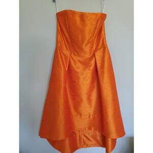 Bright Orange Mini Dress